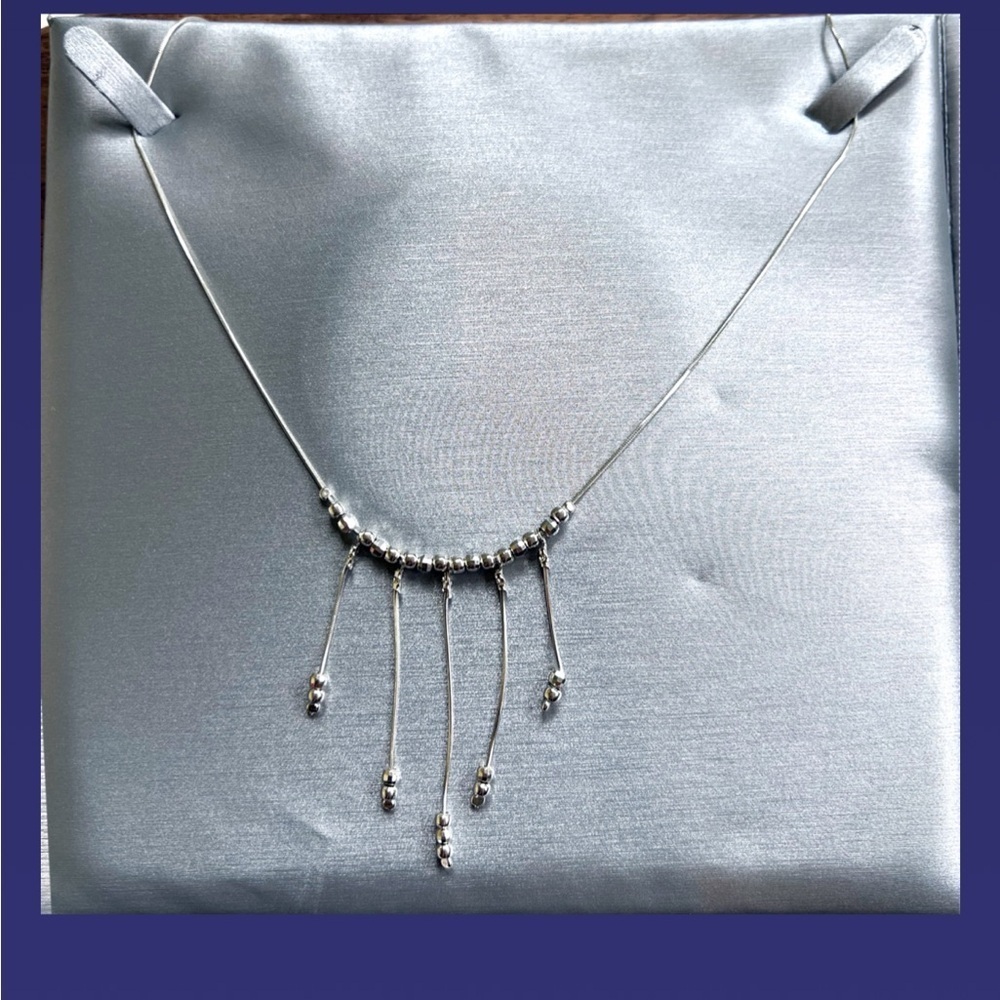 Elegant Silver .925 Necklace and earrings